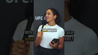 Asking UFC fighters to rate each other 1-10 LOL #shorts #ufc #ufc294