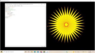 Play with python. Make shapes and patterns with python's turtle Library #python #coding #programming