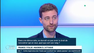 France/Italie : Macron à l'attaque - Les questions SMS #cdanslair 09.02.2019