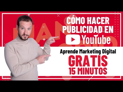 COMO HACER PUBLICIDAD EN YOUTUBE - Aprende Marketing Digital (15 min) ▶︎(ES GRATIS)