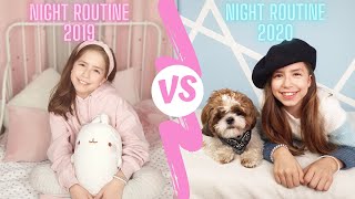 Night routine 2019 VS Night routine 2020 😊Routine du soir // KIARA PARIS 🌸