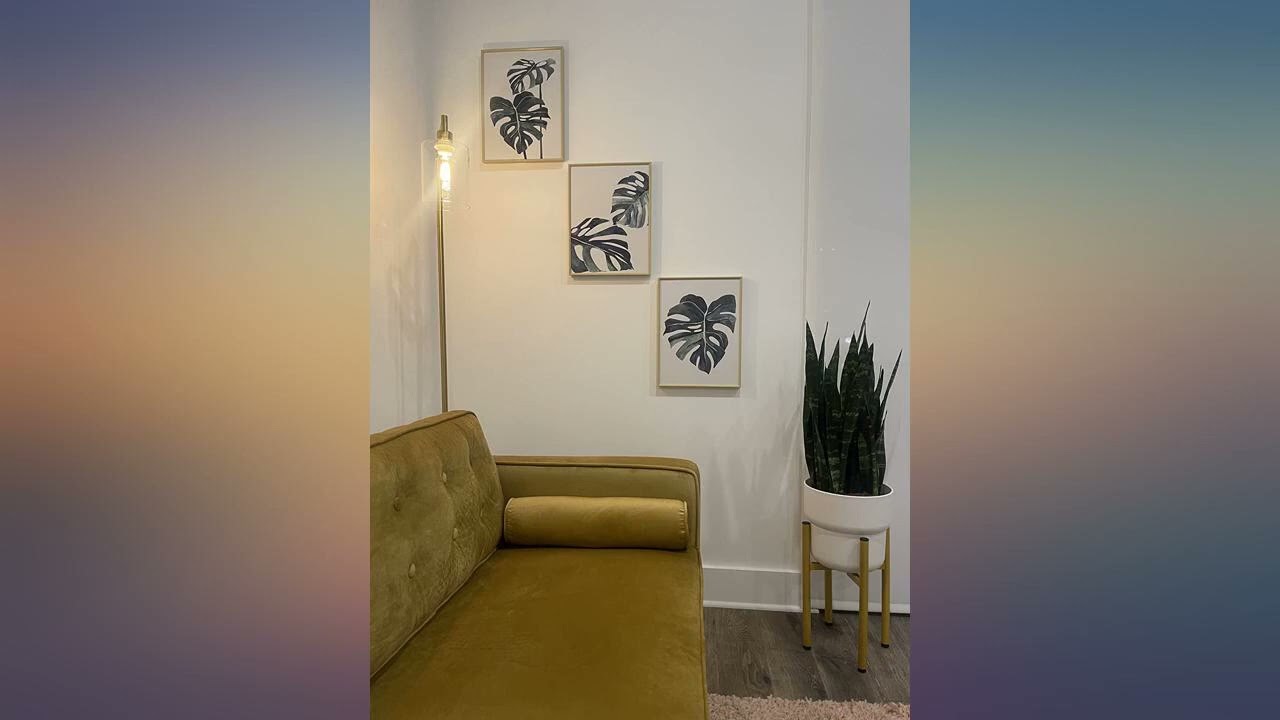 Industrial Floor Lamp with Hanging Glass Shade Brass Gold Farmhouse Indoor Pole review