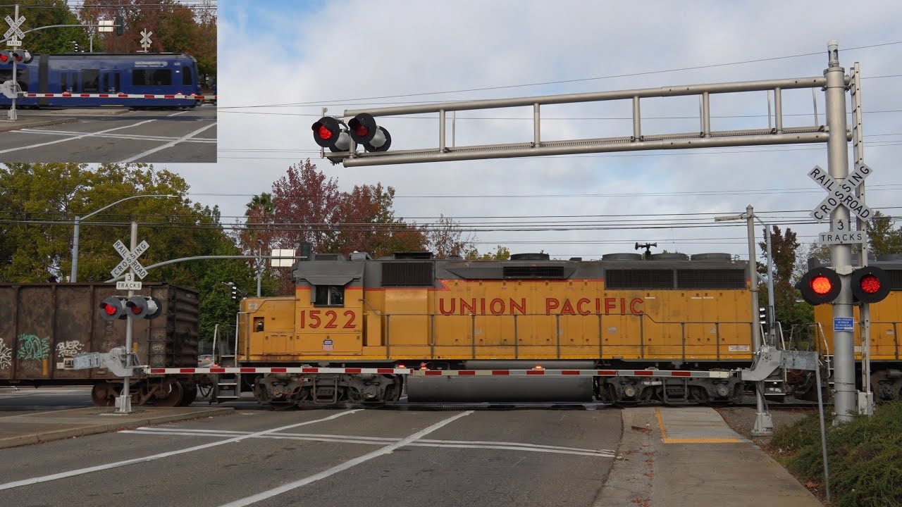 UP 1386 Florin Flyer Local, SacRT Light Rail | Butterfield Wy