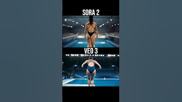 Sora 2 vs Veo 3 – Diving Example (AI Video Battle)