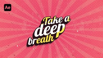 Retro Text Animation in After Effects - After Effects Tutorial