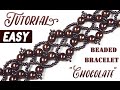 Tutorial: Retro beaded bracelet CHOCOLATE / Ретро браслет из бисера своими руками