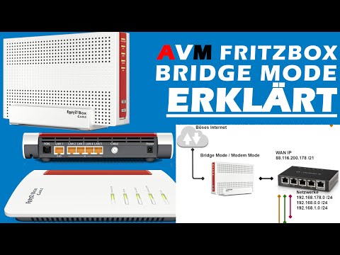 FritzBox Bridge Mode - Einfach erklärt und Freigeschaltet - Anleitung (6591 / 6660 / 6490)