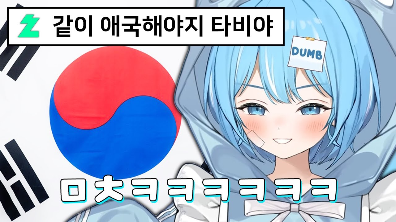 애국하자는 말에 빵터진 타비