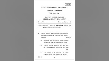 BEGE-106/EEG-06    DECEMBER-2020  QUESTION PAPER IGNOU