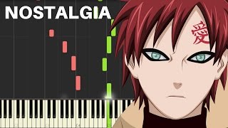 Naruto Shippuden OST 3 - Nostalgia (Synthesia) || TedescoCreations
