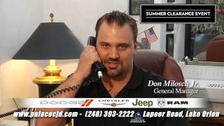 Milosch’s Palace Chrysler Jeep Dodge Dealership Game Show!