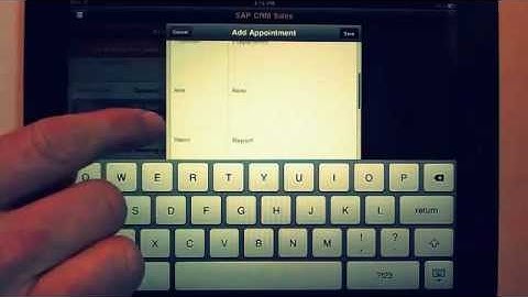 SAP Mobile Sales 2.0