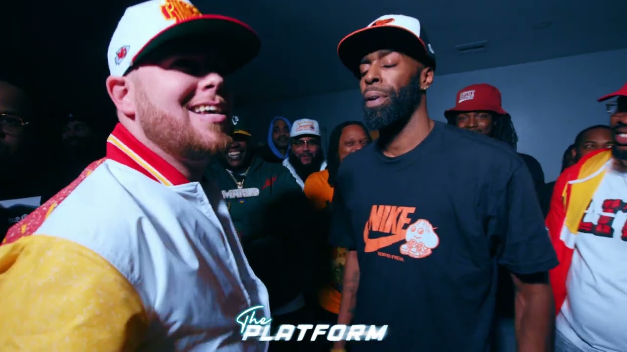 A WARD VS GWITTY | THE PLATFORM | WE HERE #rapbattle #battlerap