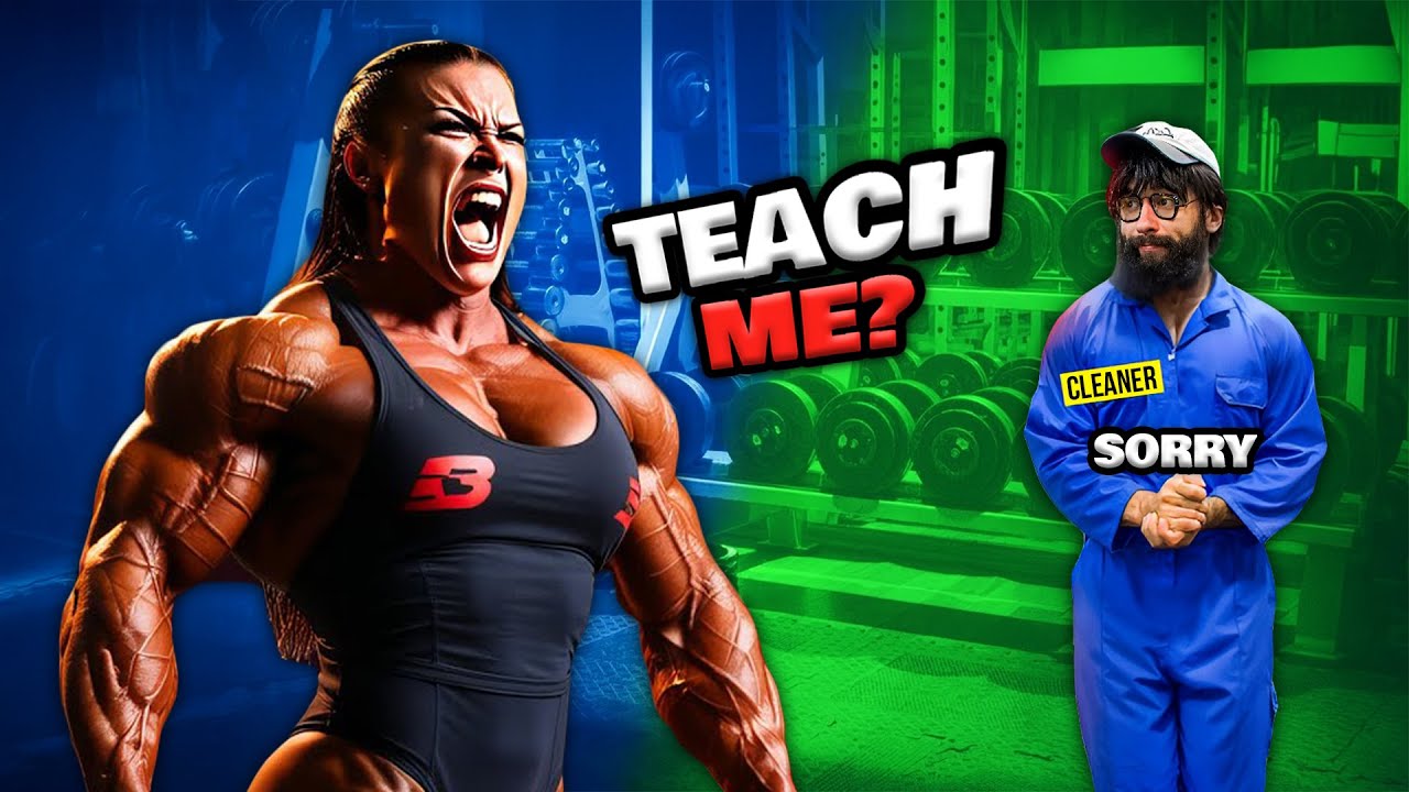 BODYBUILDER VS CLEANER 💪🔥 Anatoly GYM PRANK #16