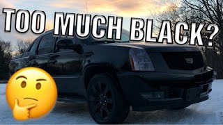 Blacked Out Escalade EXT Transformation