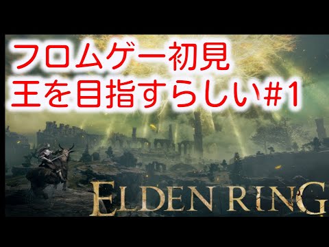 【ELDENRING】フロムゲー完全初見でエルデンリングの世界へ#1【steam版エルデンリング】