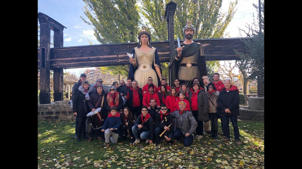 Cercavila solidària per l' aiguat. Les Borges Blanques 24/11/2019