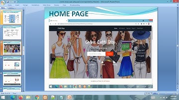 PPT - Onine Clothes Shop Project || PHP MYSQL