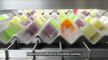 SINOPED gummy counting and packing machine