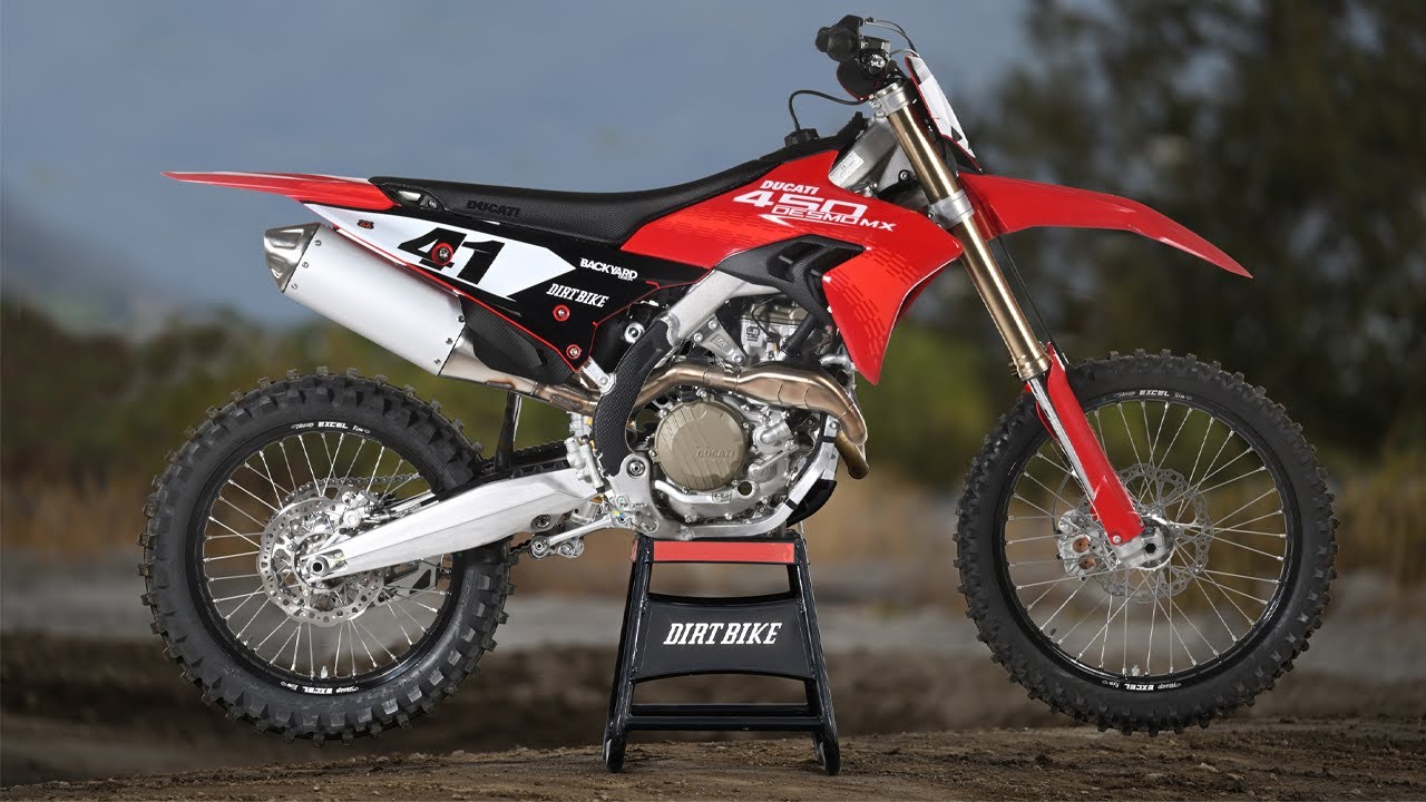 DUCATI DESMO 450 MOTOCROSS TEST