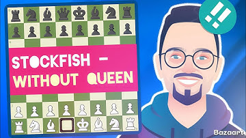 Can Stockfish 17.1 beat Gothamchess bot Without Queen ? #chess #gothamchess #chesscom #chessgame