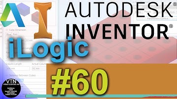 60 AUTODESK INVENTOR ilogic Tutorial  ( External Rules )
