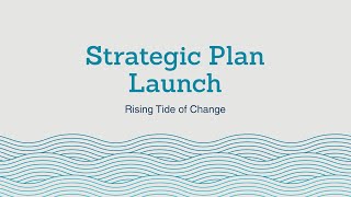 PCC Strategic Plan Launch April 24, 2025