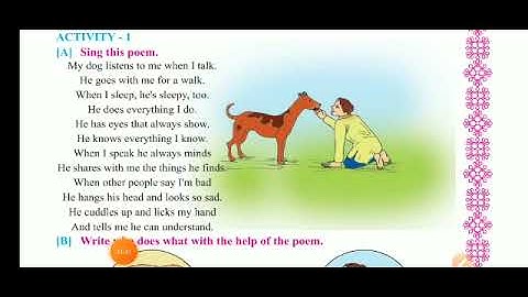 STD 7 UNIT 3 TODAY COMES EVERYDAY PART 1 ACTIVITY- 1[A] , [B]