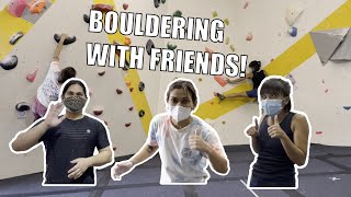 Bouldering with friends @ BHIVE (Ayala Malls Circuit, Makati, Philippines) | Vlog #36