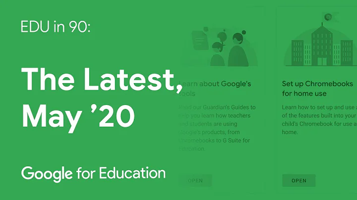 EDU in 90: The Latest, May 2020