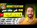 How Much Youtube Pay on Ten Thousands Views in Pakistan|Complete Explanation in Urdu/Hindi