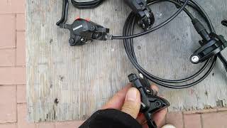 Shimano BR - M505, BR-M395 , SLX & XT brakes - YouTube