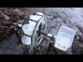Mechanical Spiral water pump (Preliminary testing at sungai jin, sungai lembing)