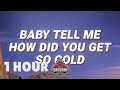 [ 1 HOUR ] Maroon 5 - Baby tell me how did you get so cold (Lyrics) ft Future