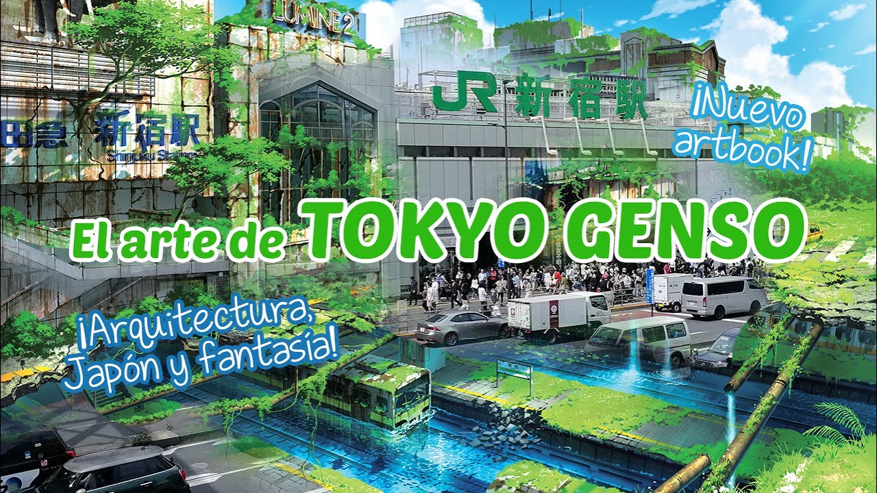 Nuevo artbook: arquitectura + Japón + fantasía - YouTube