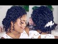 Wedding Hairstyle For Natural Curly Hair