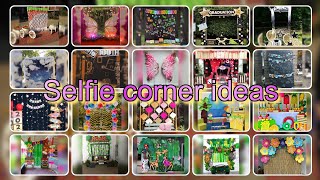 Photo booth ideas for schools//selfi corner ideas//school functions decore ideas screenshot 3