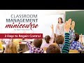 Classroom Management MiniCourse: 3 Days to Regain Control [DAY 1]