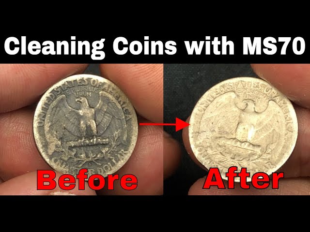 How to Clean Coins - Using MS70 Coin Restorer on Silver Coins