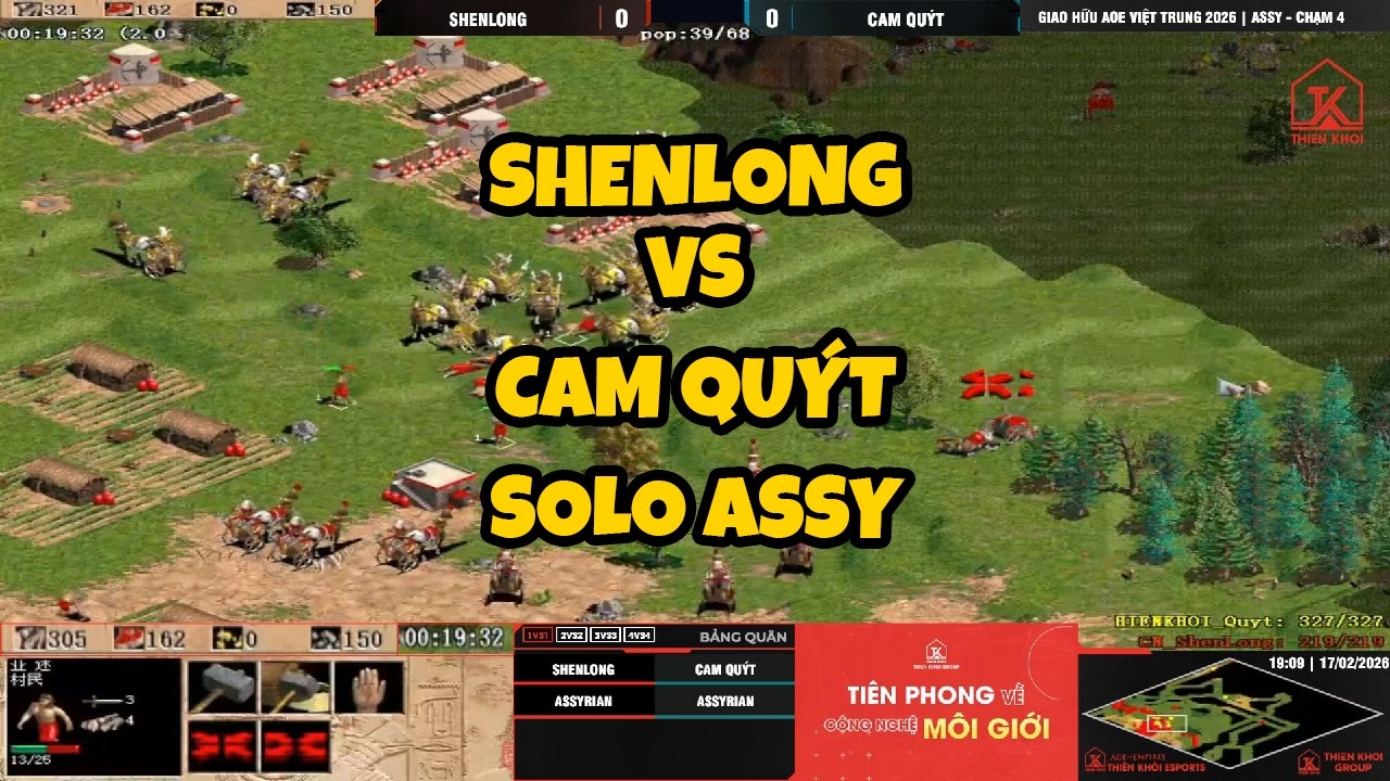 Shenlong vs Cam Quýt | Solo Assyrian | Tối mùng 1 Tết (17/02/2026)