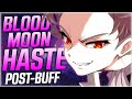 Blood moon haste postbuff he can deal big damage now  epic seven