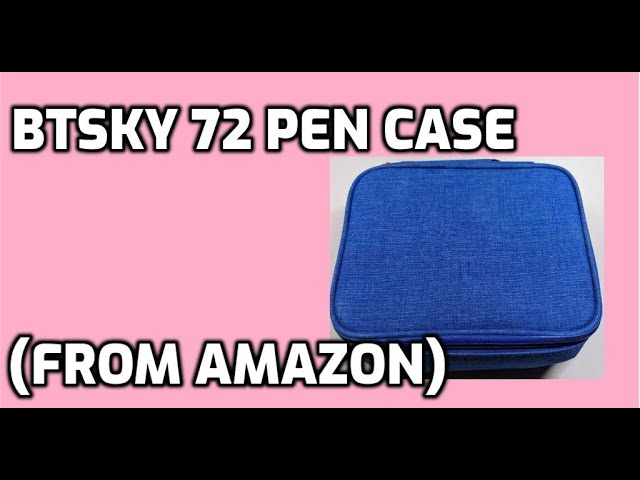 BTSKY Pencil/Pen Case Review, Colored Pencil Pencil Holder