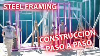 Steel Framing Construcción Paso A Paso - Time Lapse