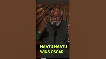 Thumbnail of #MMKEERAVANI SPEECH at #OSCARS | #NAATUNAATU WINS BEST ORIGINAL SONG | #RRR | #RAJAMOULI | CVC