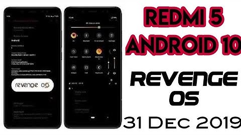 Install Revenge Os Rom in Redmi 5 | Android 10 Revenge OS Custom Rom for Redmi 5 ROSY |31 Dec| VOLTE