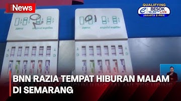 BNN dan TNI Polri Razia Tempat Hiburan Malam di Semarang, Jawa Tengah