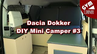 Dacia Dokker DIY Mini Camper (3/3)