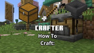 Tutorial za kraftanje shield, chest, arrow i hopper u Crafteru! MINECRAFT