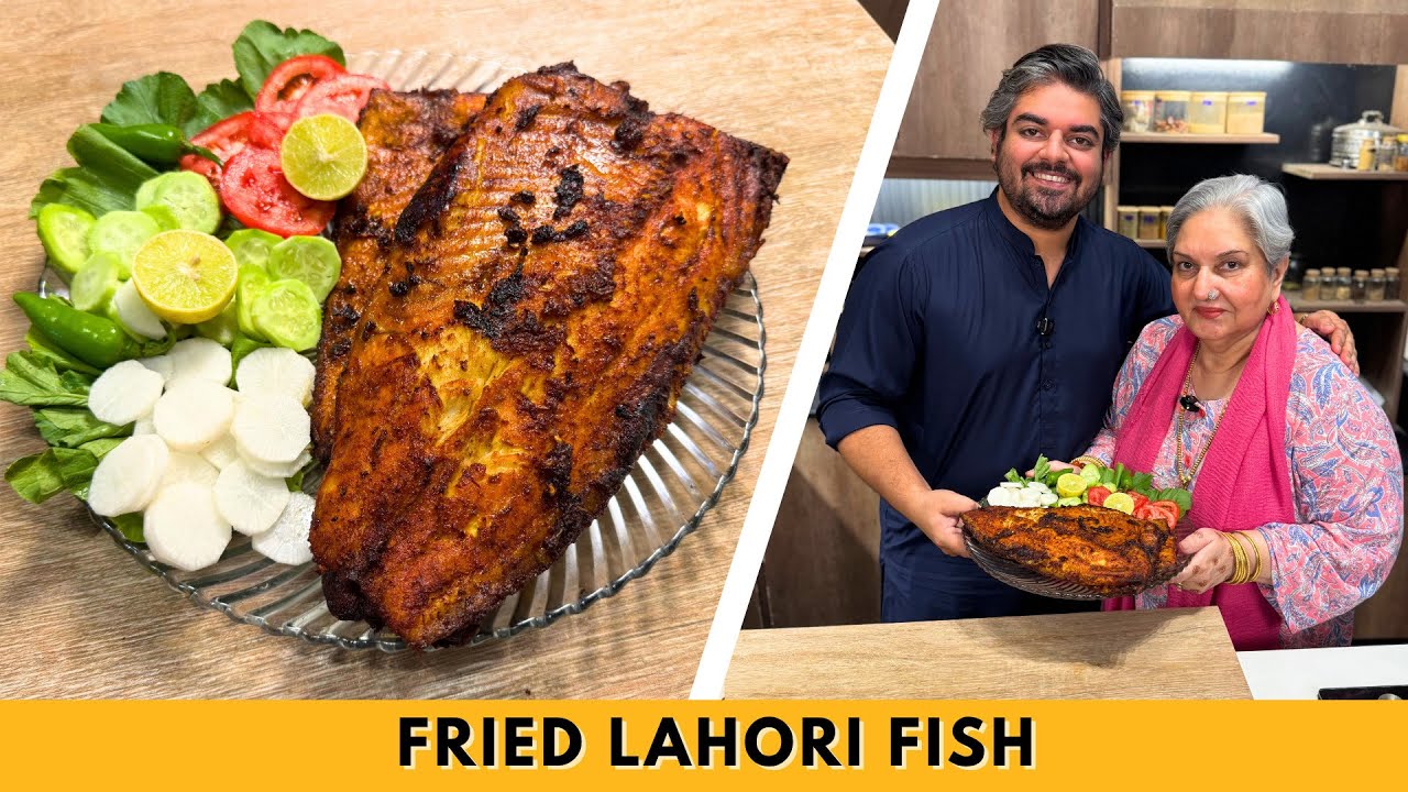 Lahori Fried Fish Recipe | Fried Rohu Fish | Food With Saad Raja