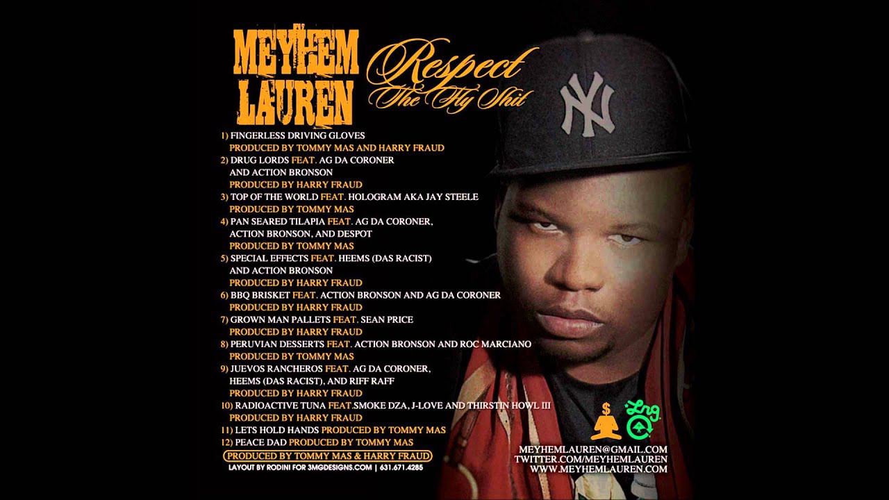 Meyhem Lauren ft. Action Bronson & AG Da Coroner - BBQ Brisket (Prod. Harry Fraud)